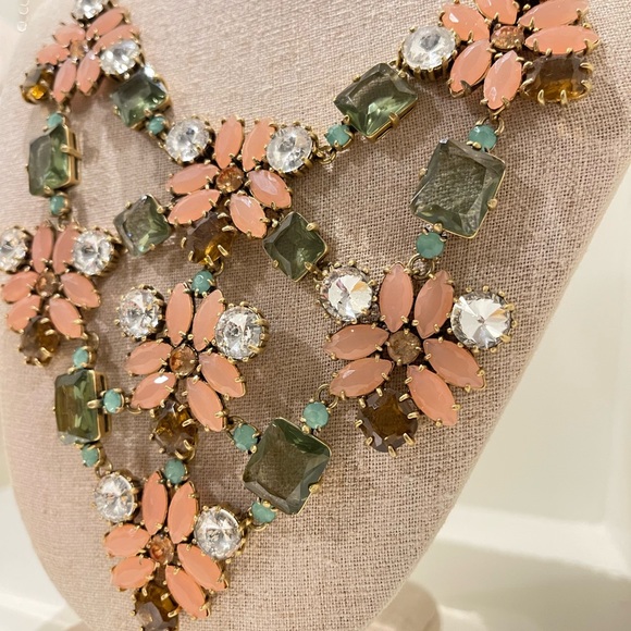 Fleurette Statement Necklace - Picture 2 of 2